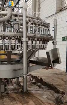 M�quina rotativa de llenado, enjuague y taponado para productos carbonatados 40 60 8 CFT